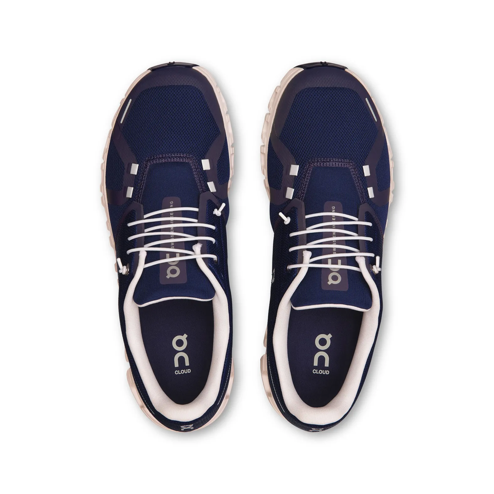 On Men's Cloud 6 Midnight/White
