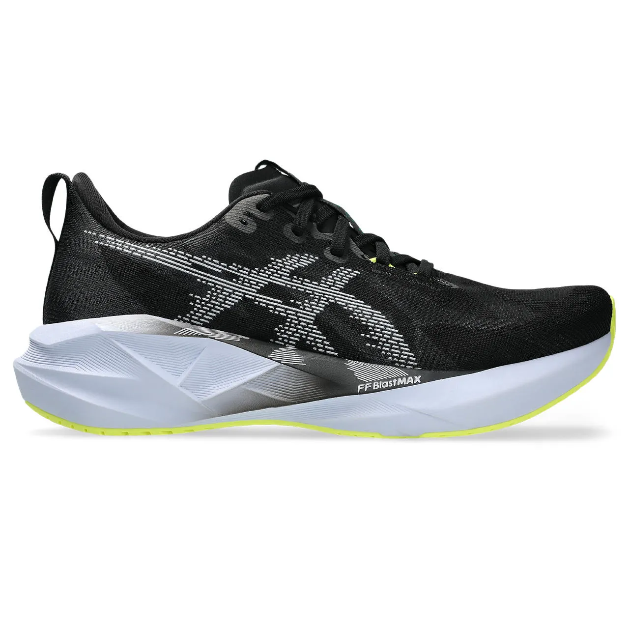 Asics Men's Novablast 5 Black/Blue Fade