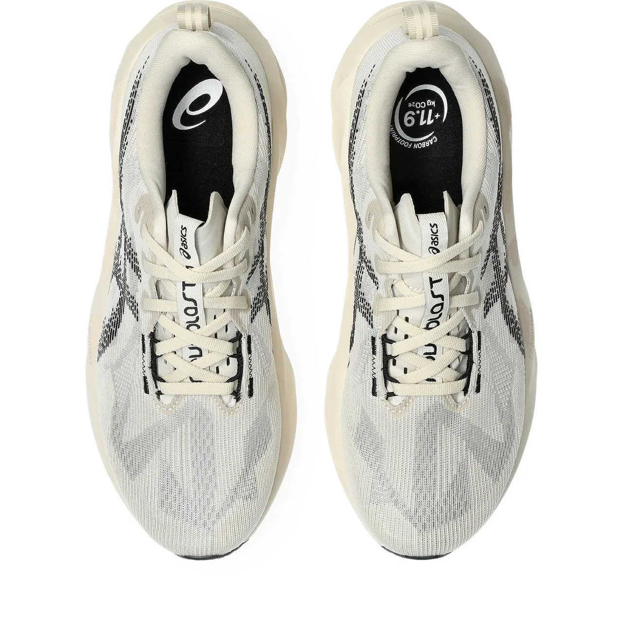 ASICS Men's Novablast 5 Oatmeal/Black