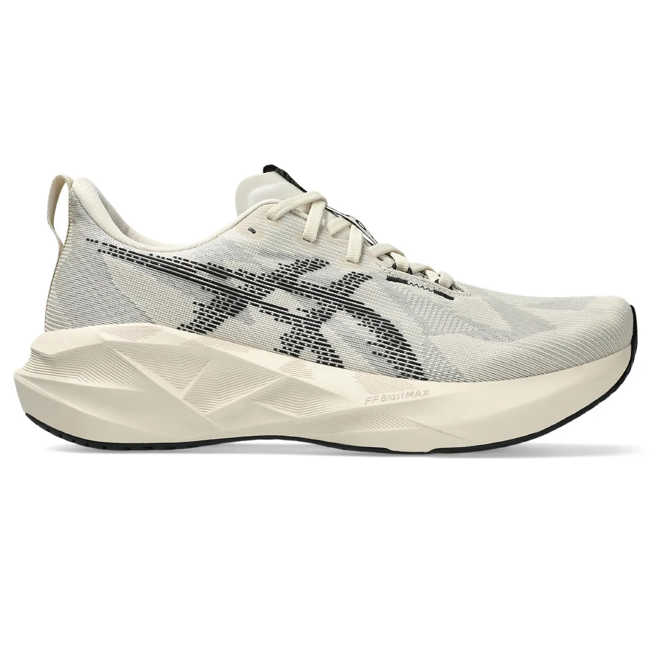 う*ま様 【うまあま】【新品未使用】ASICS NOVABLAST5 27 ASICS Men's Novablast 5 Oatmeal/Black