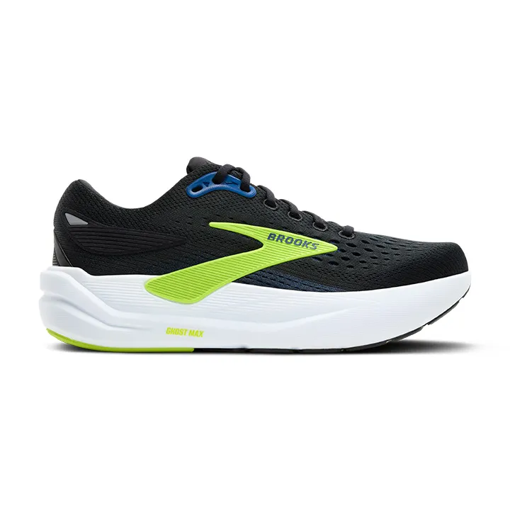 BROOKS Ghost 14 Green Running Shoes, Men\'s Size‎ 11.5, Lime Green, Black & Gray Brooks Ghost 14 Running Shoes | Champs Sports main image 3