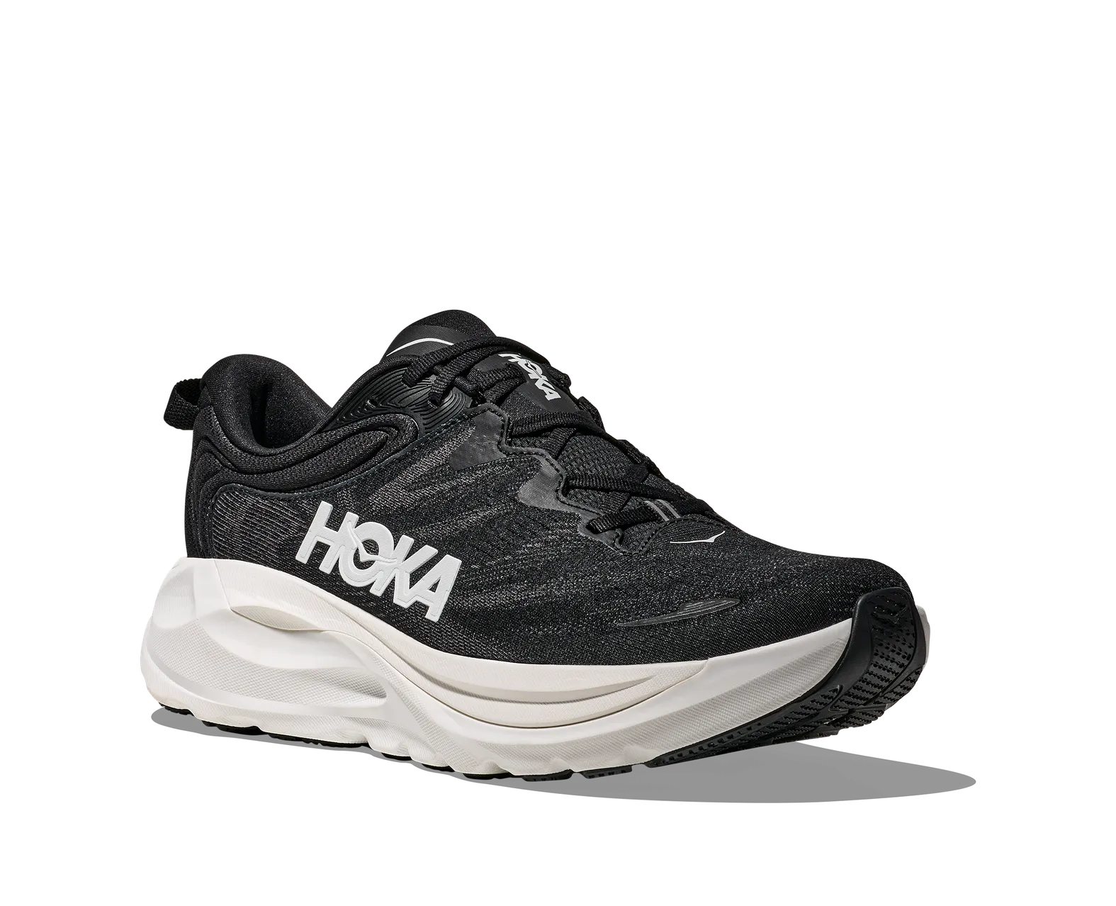 Hoka One One Gaviota 5 Black White Men\'s Running Shoes size 12.5D HOKA Men main image 3