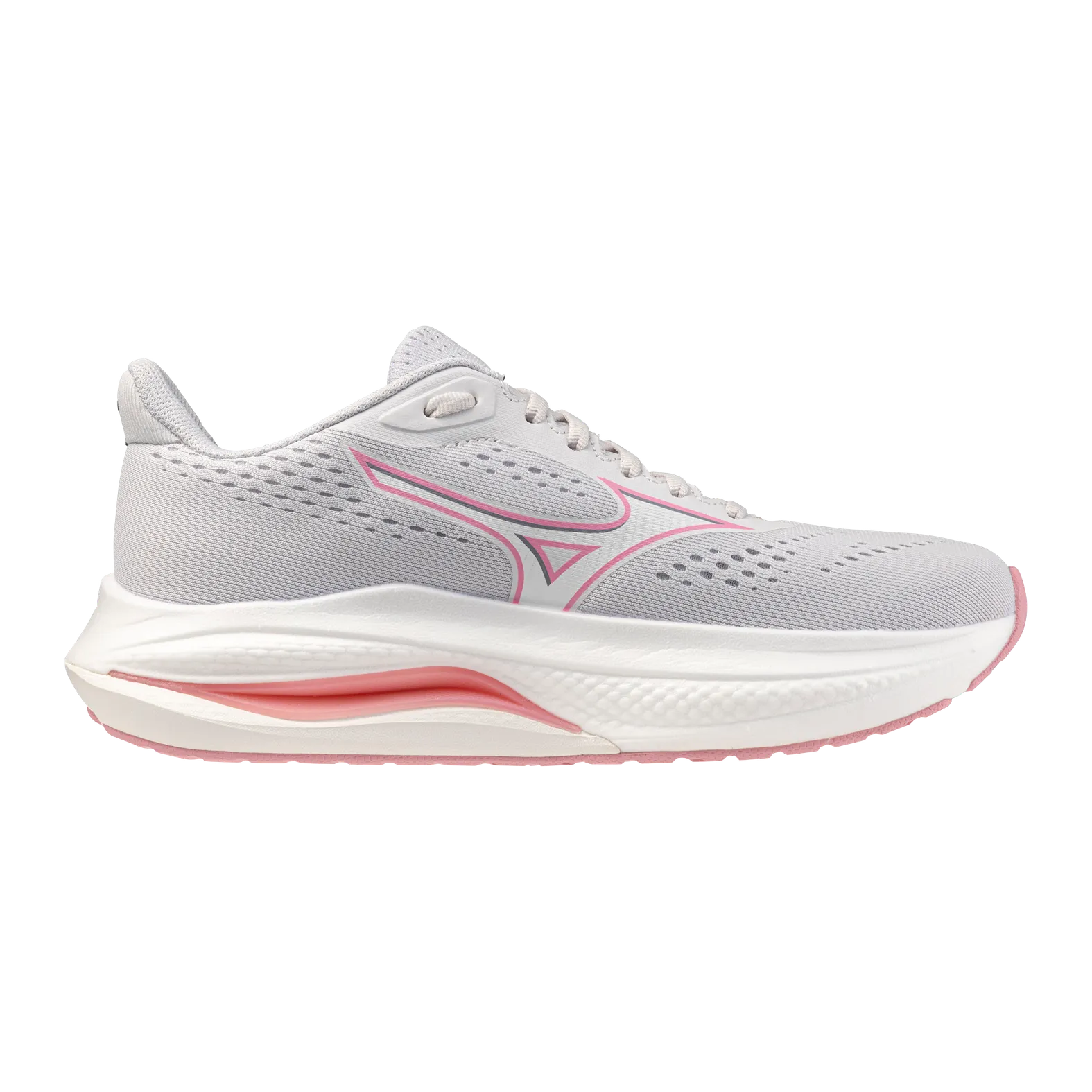 シュナゥザー Mizuno WOMEN'S WAVE INSPIRE 22 White/pink