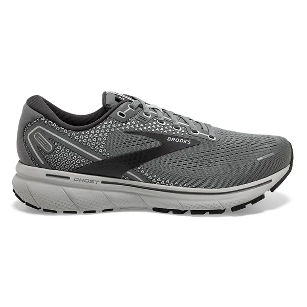 BROOKS MENS GHOST 14 GREY/ALLOY/OYSTER