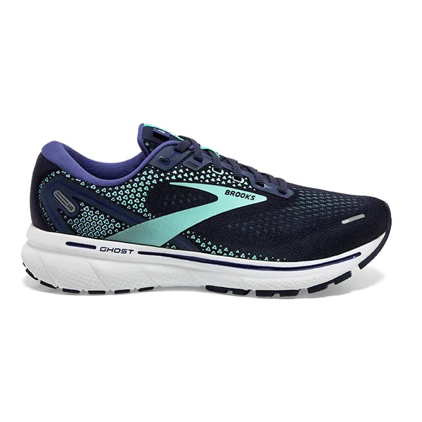 BROOKS W GHOST 14 (FINAL SALE) PEACOAT/YUCCA/NAVY