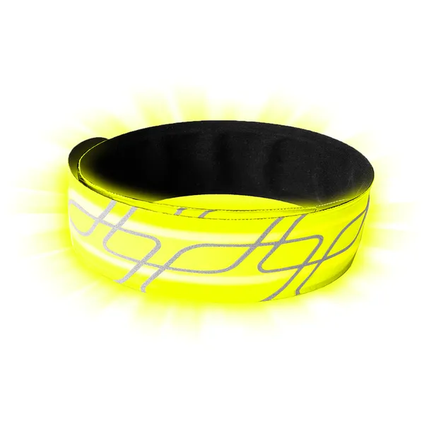 Amphipod Full-Viz Slap Band Yellow