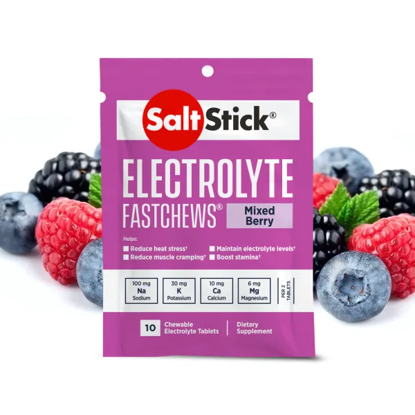SaltStick SALTSTICK FASTCHEW BERRY 10 pack