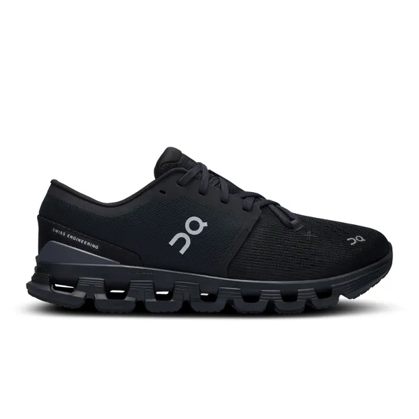 ON Women's Cloud X 4 Black | Eclipse