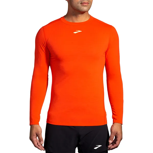 Brooks BROOKS Men's High Point Long Sleeve 685 CherryTomato