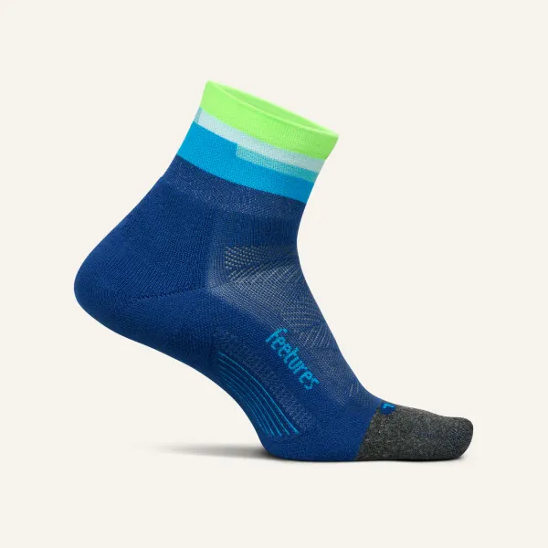Feetures Feetures Elite Light Cushion Quarter Surfboard Blue