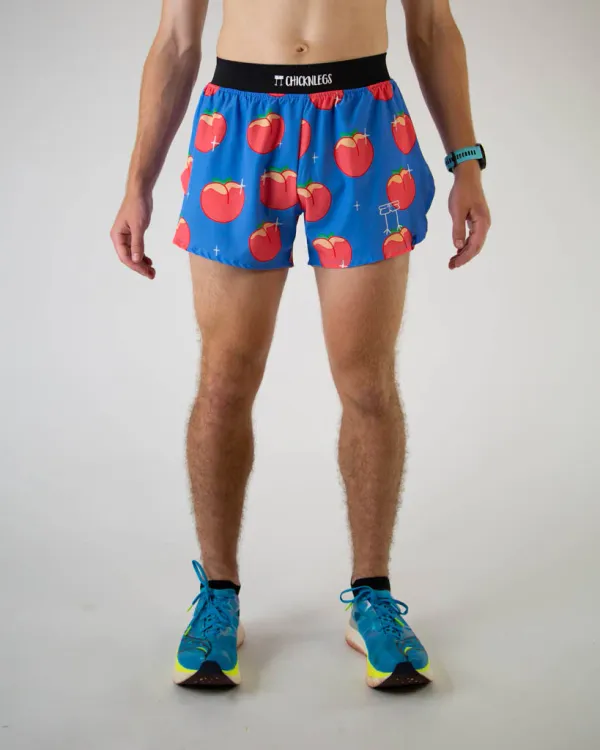 CHICKEN LEGS Men's 4" Shorts Juicy Peaches