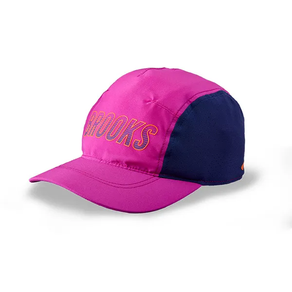 BROOKS JOURNEY HAT magenta/midnight/brk logo