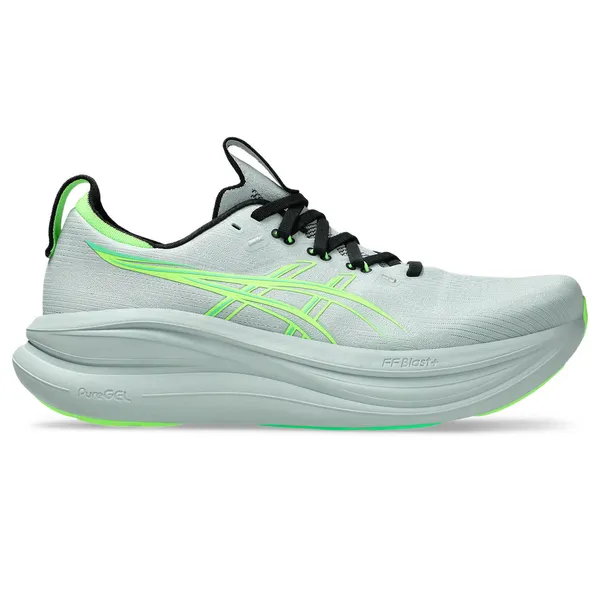 Asics MEN'S GEL-NIMBUS 28 COLD MOSS/ILLUMINATE GREEN