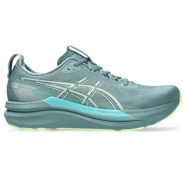 Asics MEN'S GEL-KAYANO 33 FOGGY TEAL/ILLUMINATE YELLOW