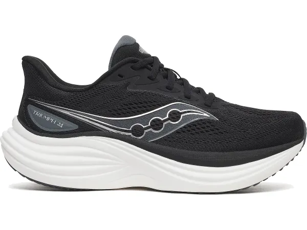 SAUCONY Women's Triumph 24 Black / Silver