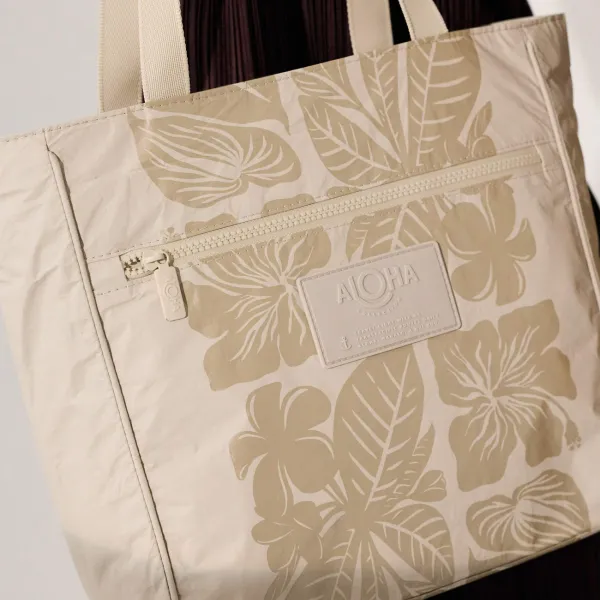 ALOHA BAGS PUNAHELE GO-TO TOTE PROSECCO/SANDSTONE