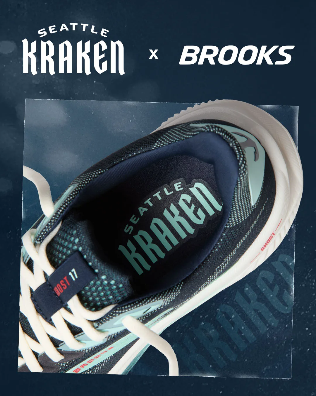 Brooks M Kraken x Ghost 17 Kraken 25