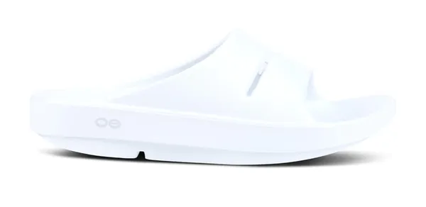 Oofos OOAHH LUXE SLIDE WHITE