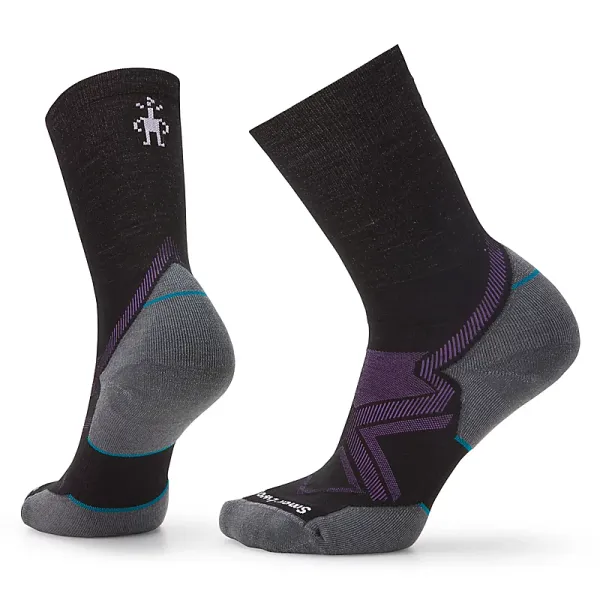 Smartwool W Run Cold Weather Crew Sock Black