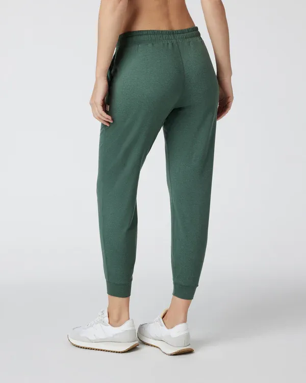 Pantalon De Sport Vuori - Meta Joggers - Vert - Taille M - Stretch - Homme
