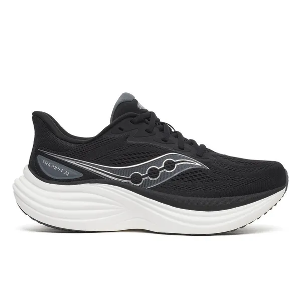 SAUCONY Men's Triumph 24 Black / Silver