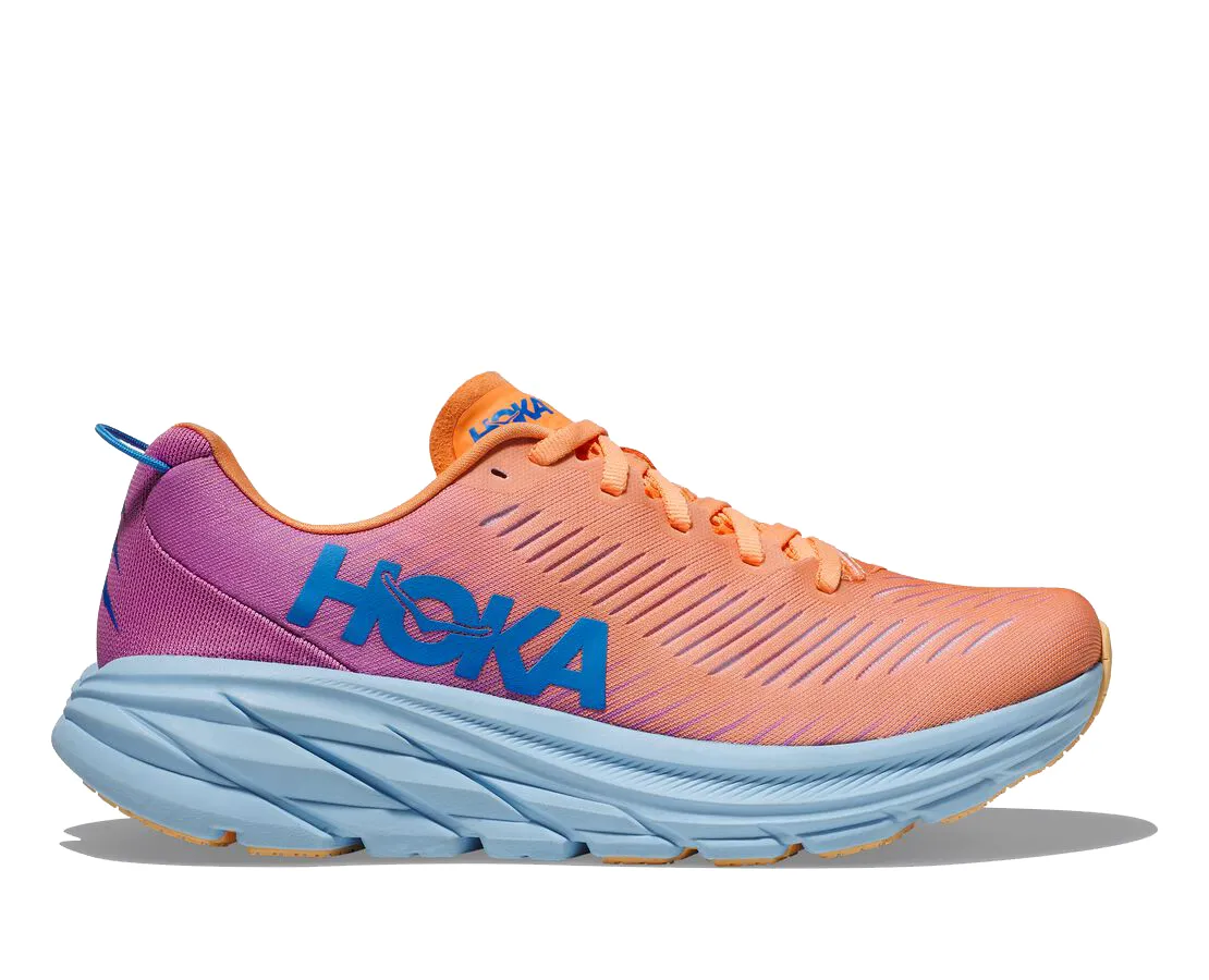 Hoka WOMEN'S RINCON 3 WIDE MOCY MockOrange/Cyclamen