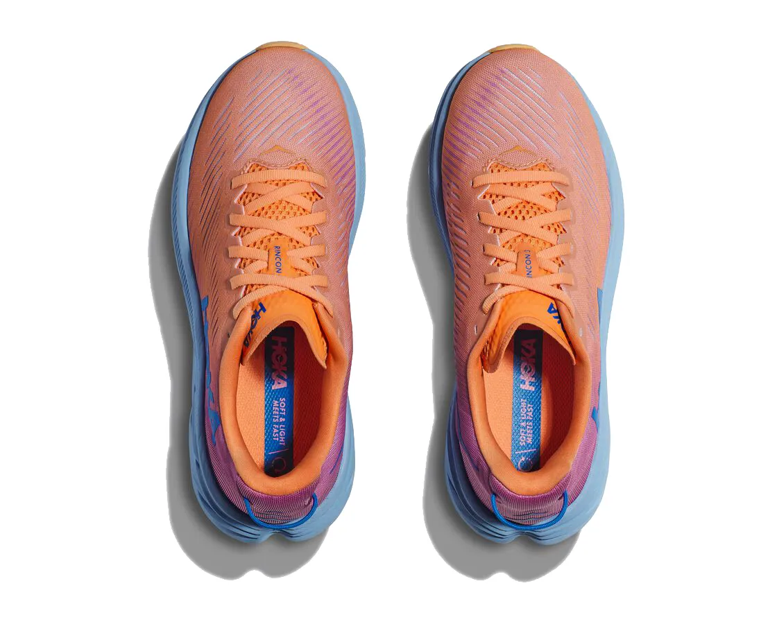 HOKA Women's Rincon 3 MOCK ORANGE / CYCLAMEN