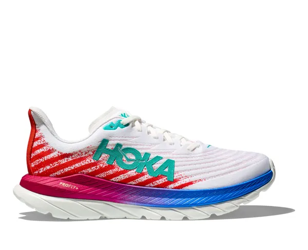HOKA Women's Mach 5 WHITE