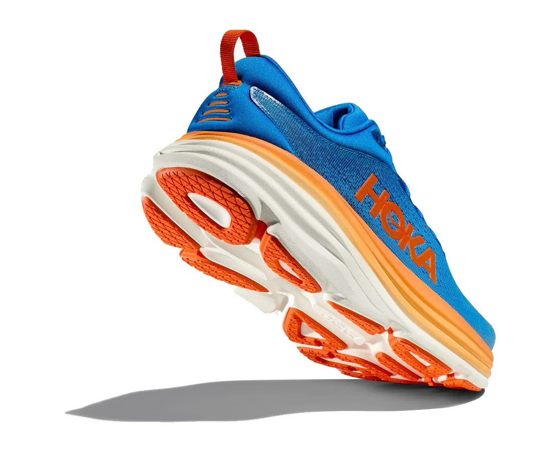 Hoka Men's BONDI 8 CSVO CoastalSky/VibrantOrange
