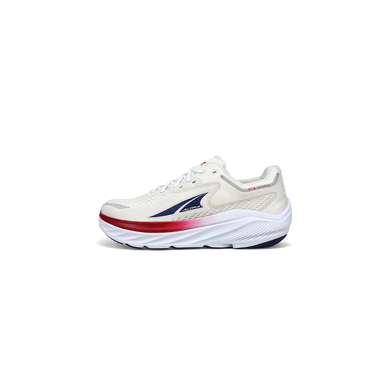 Altra Via Olympus Mens White Cream Red Athletic Running Shoes Sneaker Logo US 12 Amazon.com | ALTRA Men main image 2