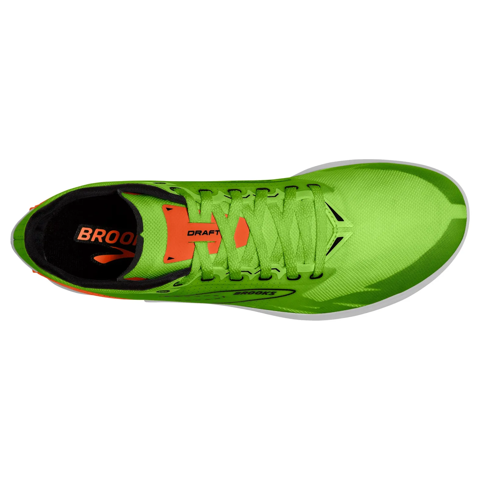 BROOKS Brooks Draft XC Spikeless Green Gecko | Red Orange | White