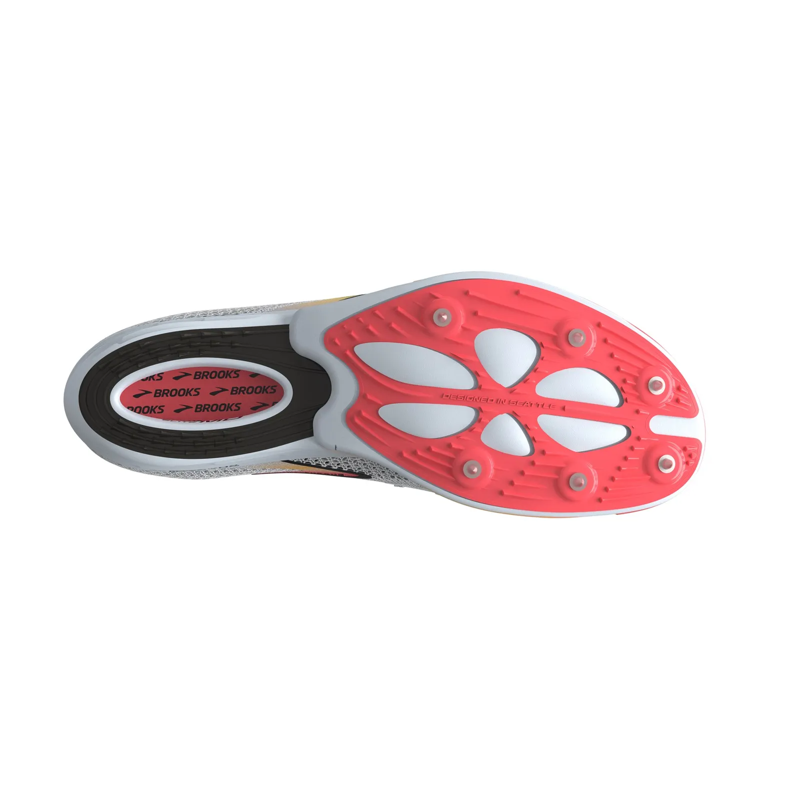 Brooks Hyperion Elite LD Track Spikes Carbon Plate Racing Men\'s 10‎ Women\'s 11.5 Brooks Hyperion Elite LD Track Spikes Carbon Plate Racing  main image 3