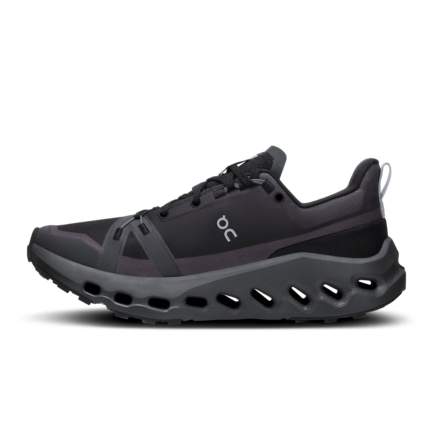 ON MEN'S CLOUDSURFER TRAIL WATERPROOF Black | Eclipse