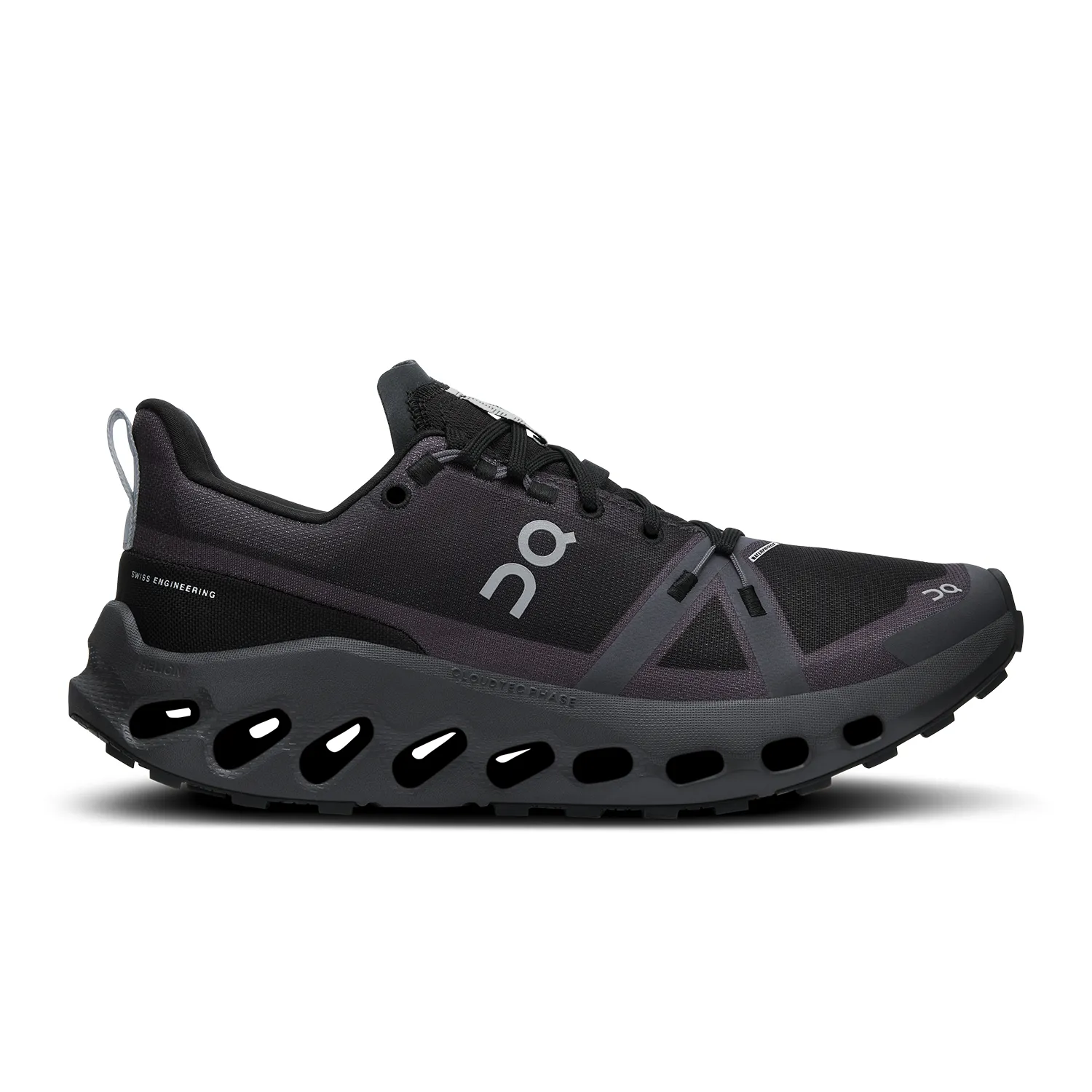 ON MEN'S CLOUDSURFER TRAIL WATERPROOF Black | Eclipse