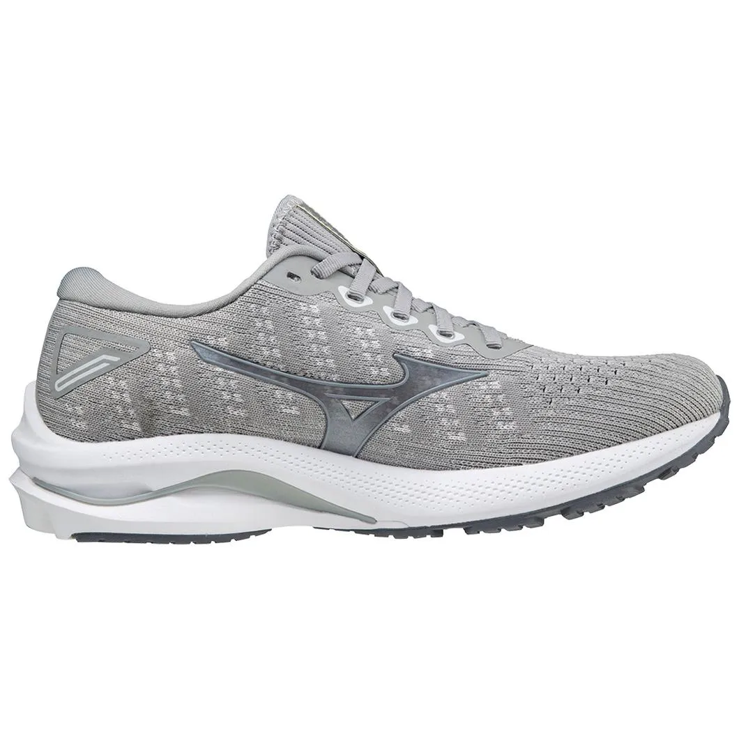 Mizuno Women's Wave Rider 25 Waveknit HM73 HARBOR MIST/SILVER