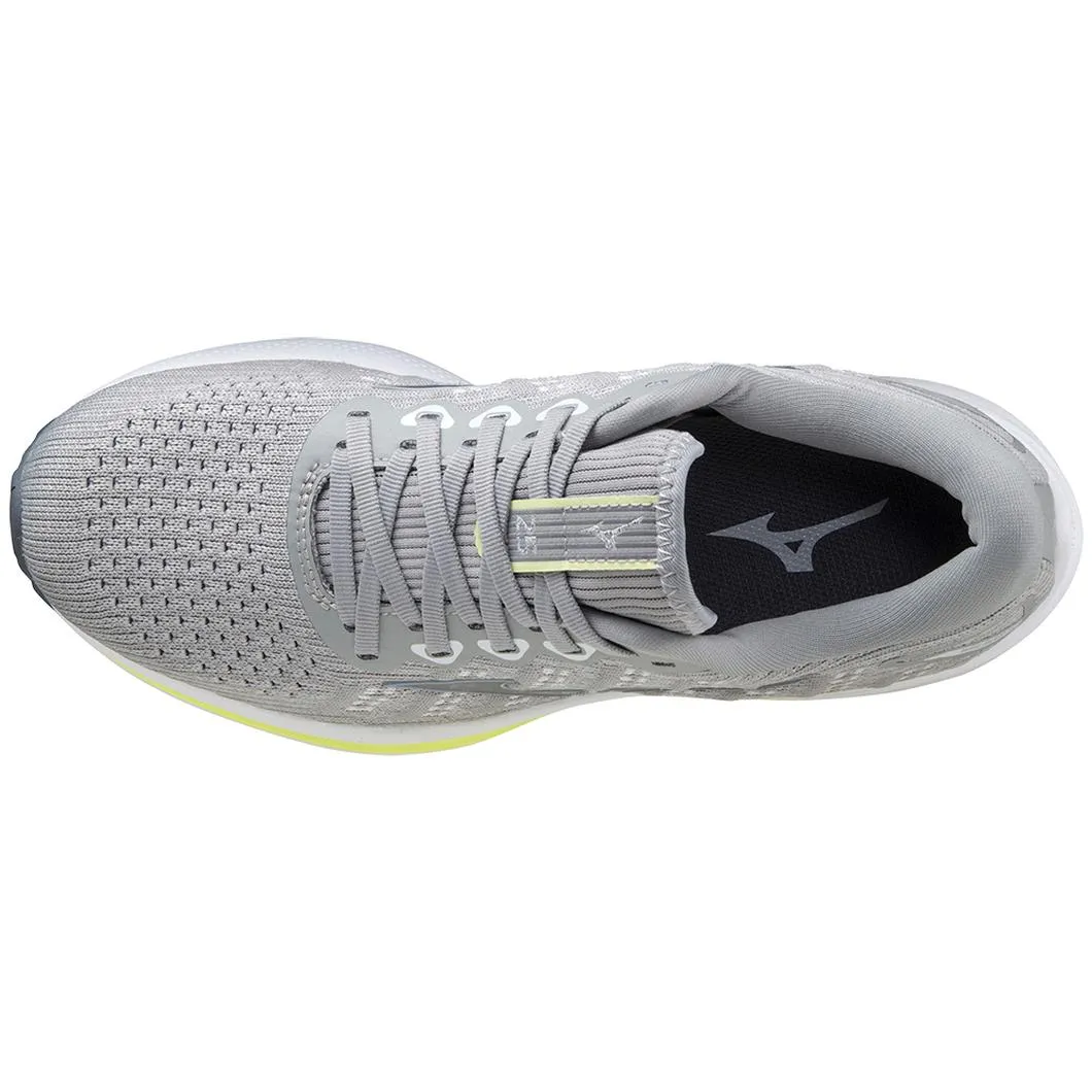 Mizuno Women's Wave Rider 25 Waveknit HM73 HARBOR MIST/SILVER