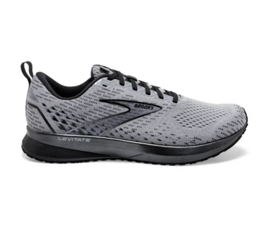 Brooks Shoes Mens Size 9.5 Levitate 5 Running Low Top Gray Mesh Cushioned 2022 Brooks Levitate 5 Gray for sale | eBay main image 3