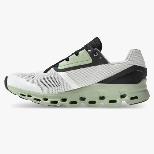 On Men's CloudStratus 2 White/Black