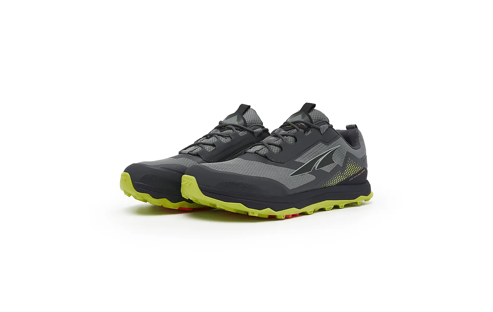 シューズ ALTRA LONEPEAK ALL WHETHER US9 ALTRA Men's Lone Peak All-Weather Low GRAY/LIME