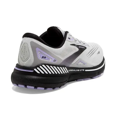 Brooks Athletics WOMEN'S ADRENALINE 23 GTS GREY/BLK/PURPLE