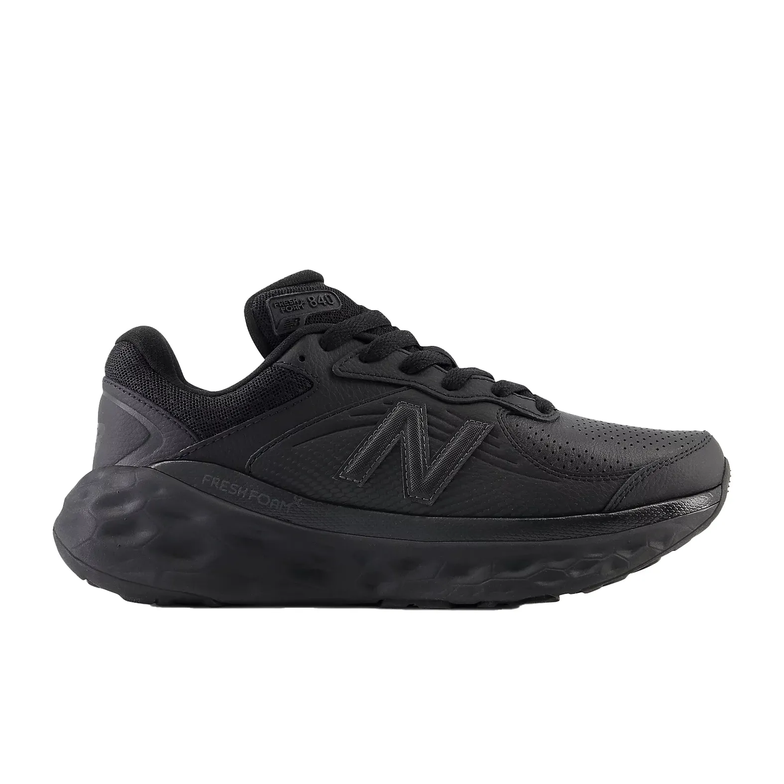 【flum】 New Balance Women's Fresh Foam X 840F Slip Resistant Black with