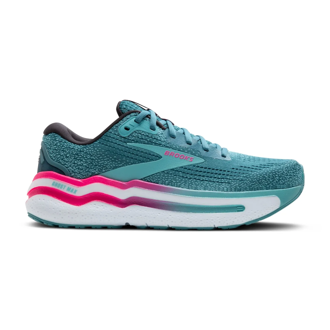Women's Brooks Ghost Max 2 - Storm Blue/Knockout Pink/Aqua