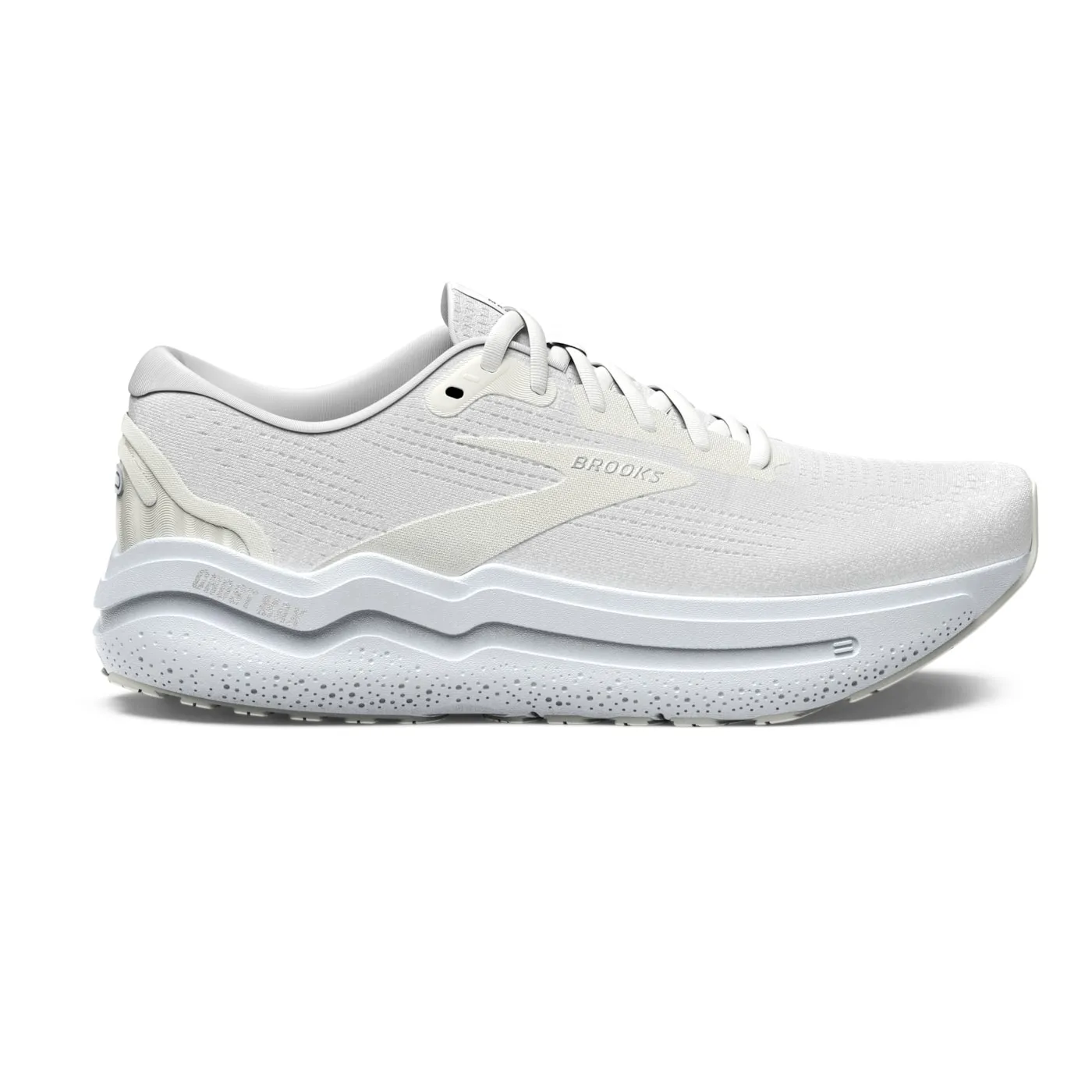 Brooks Ghost Max 2 White Gray Running Shoes Brooks sneaker sale includes new markdown on Ghost Max 2  main image 3