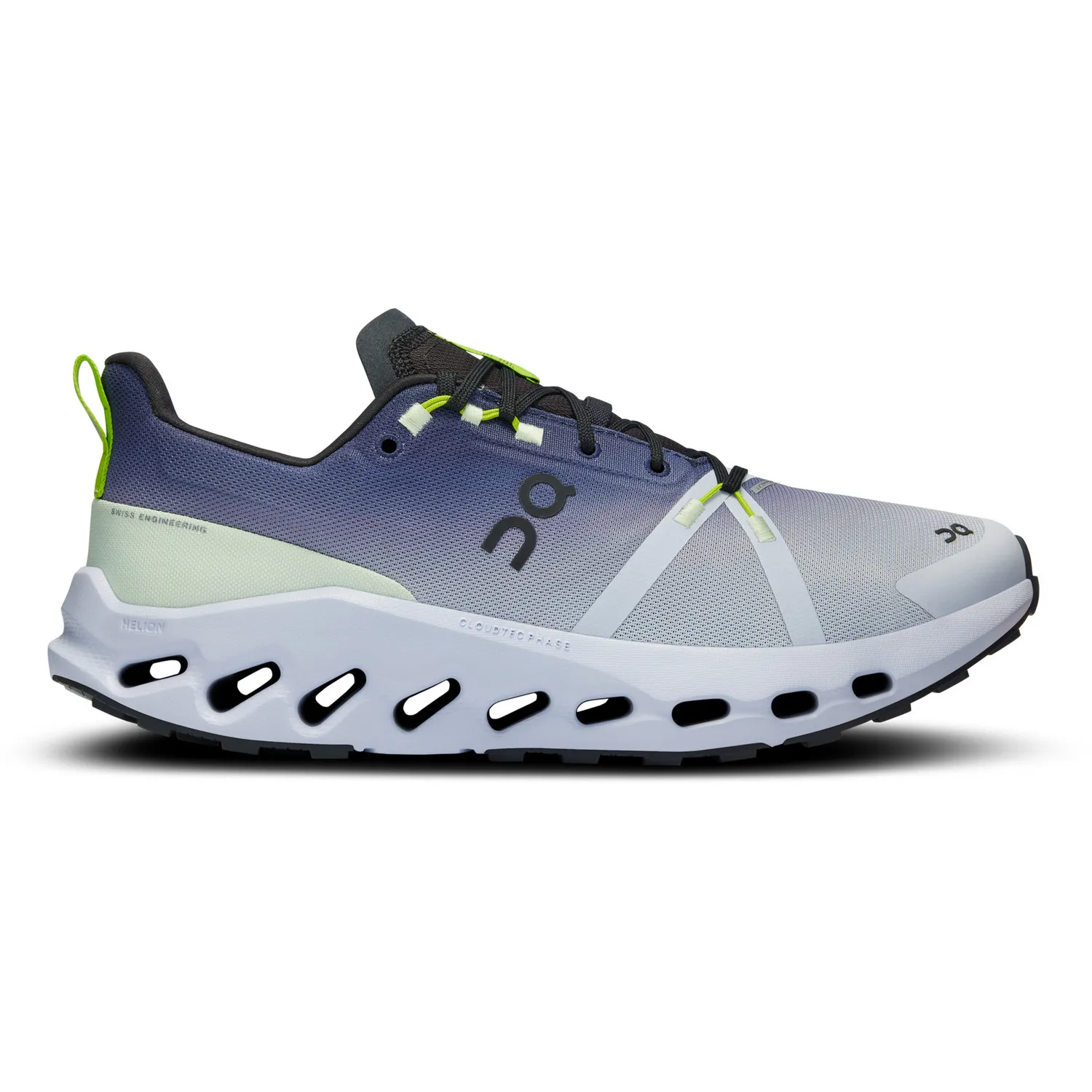 on-running Men's Cloudsurfer Trail (Waterproof) Black | Heather
