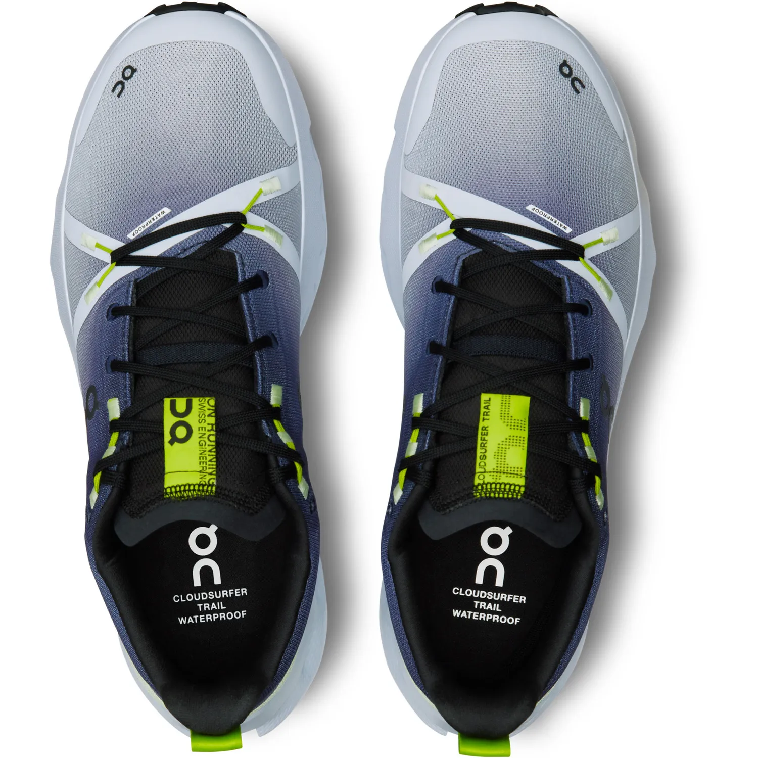 on-running Men's Cloudsurfer Trail (Waterproof) Black | Heather