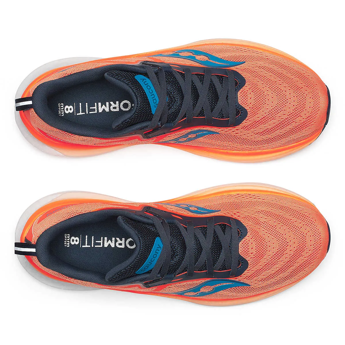 りゅん Saucony Men's Tempus 2 216 Viziorange/Dusk