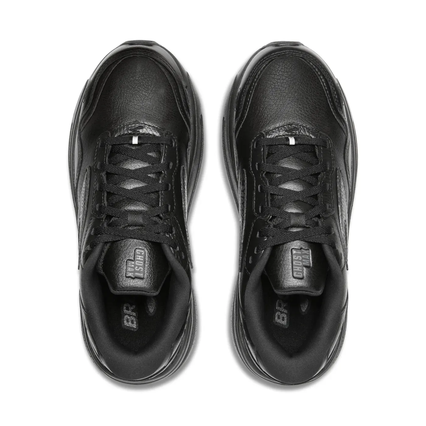 BROOKS Women's Ghost Max 2 Leather Black/Black