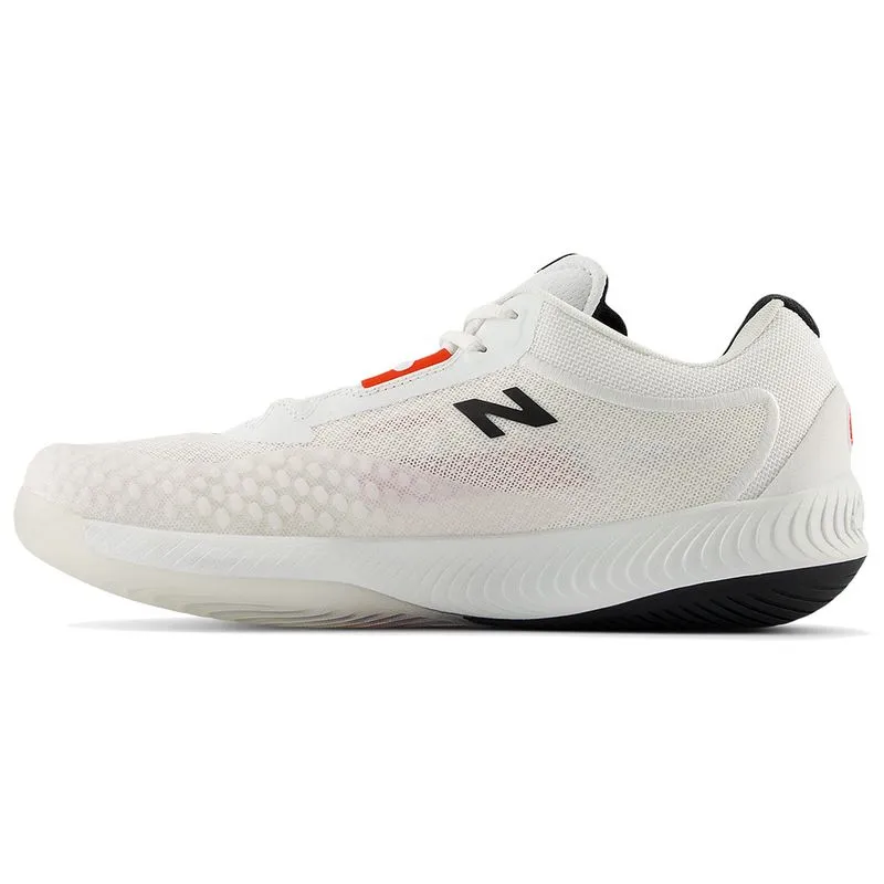 NEW NEW BALANCE men\'s fuelcell 996v6 shoes in white with black and team red New Balance FuelCell 996v6 Men main image 3