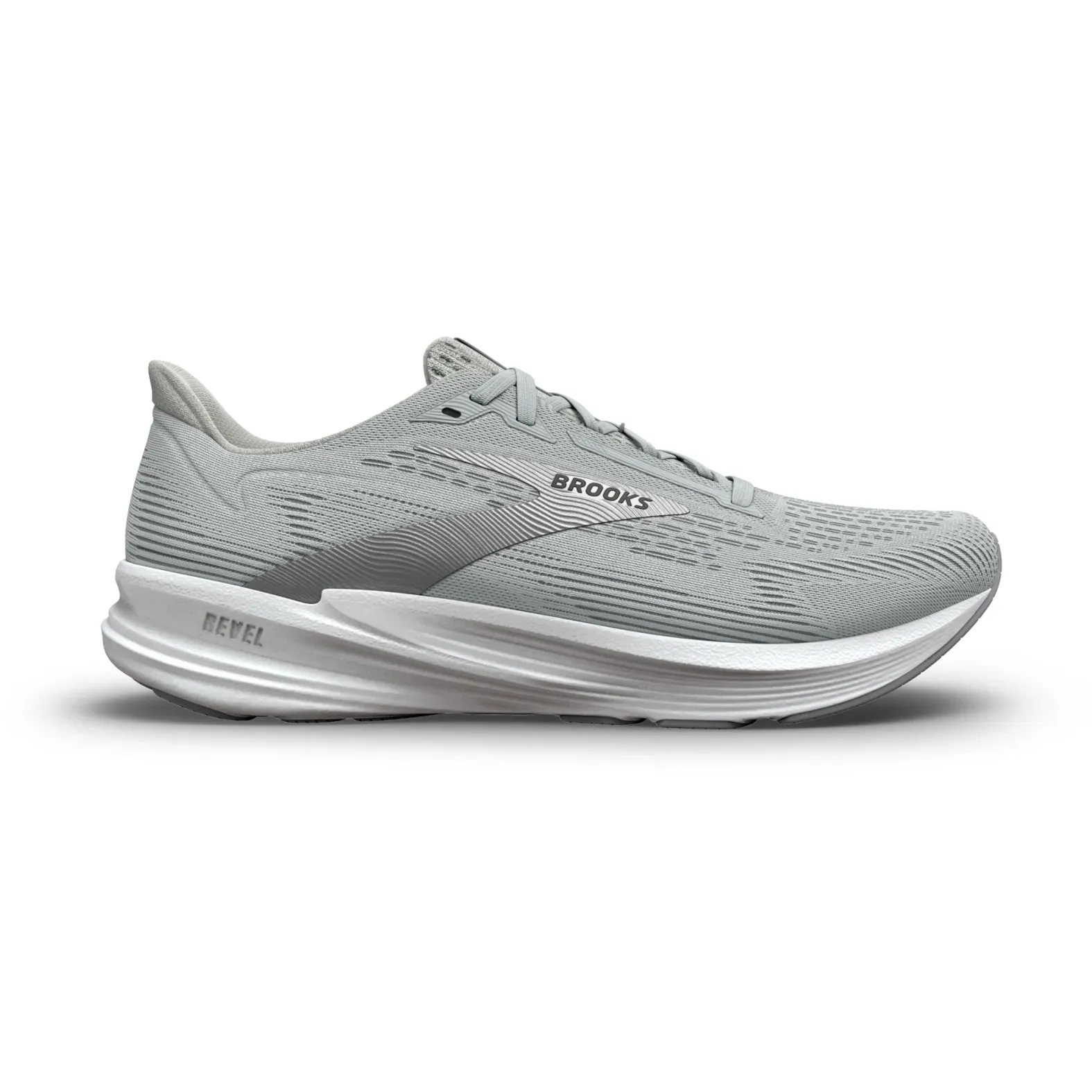 Brooks Women's Revel 8 086 OysterMushroom/Alloy/Silver