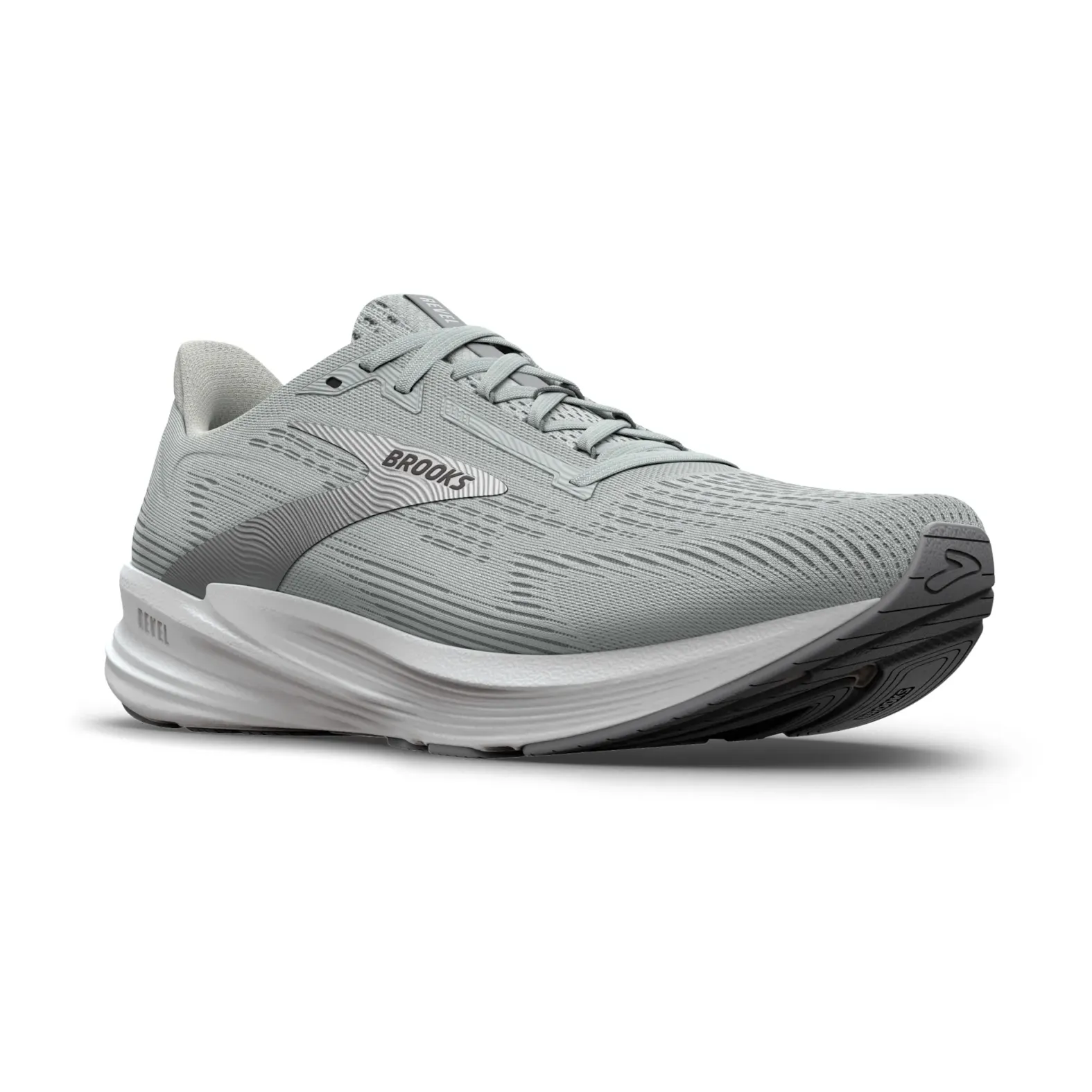 Brooks Women's Revel 8 086 OysterMushroom/Alloy/Silver